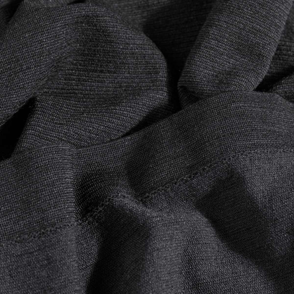 Lerta Men's Seamless Merino T-shirt — Black