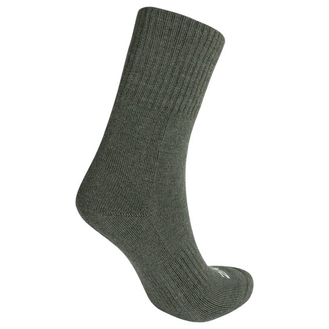 Termo Wool High Socks — Dark Olive