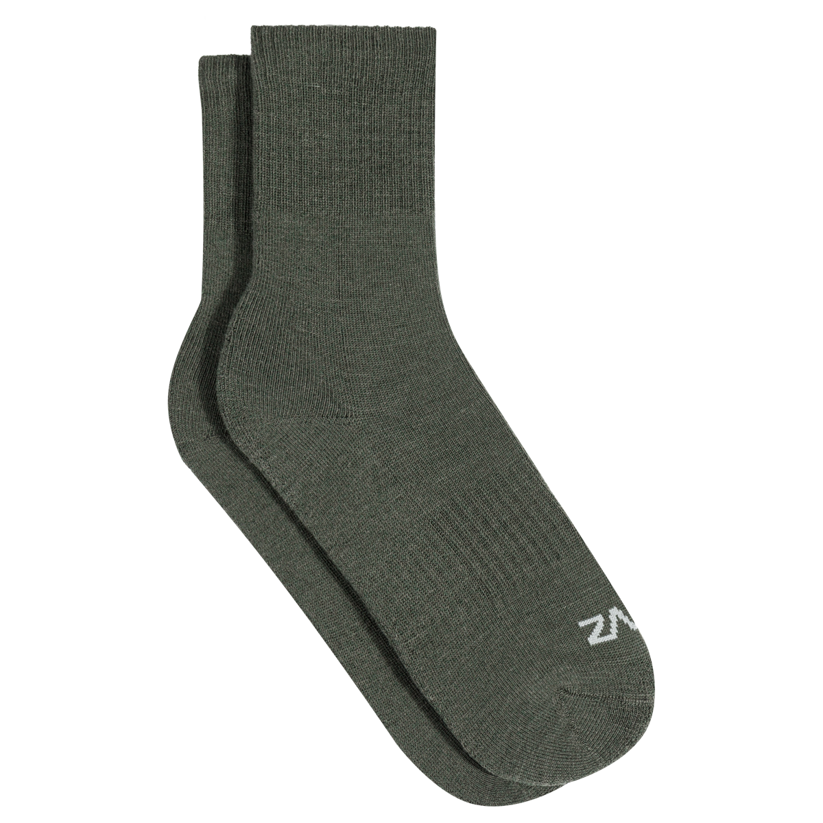 Termo Wool High Socks — Dark Olive