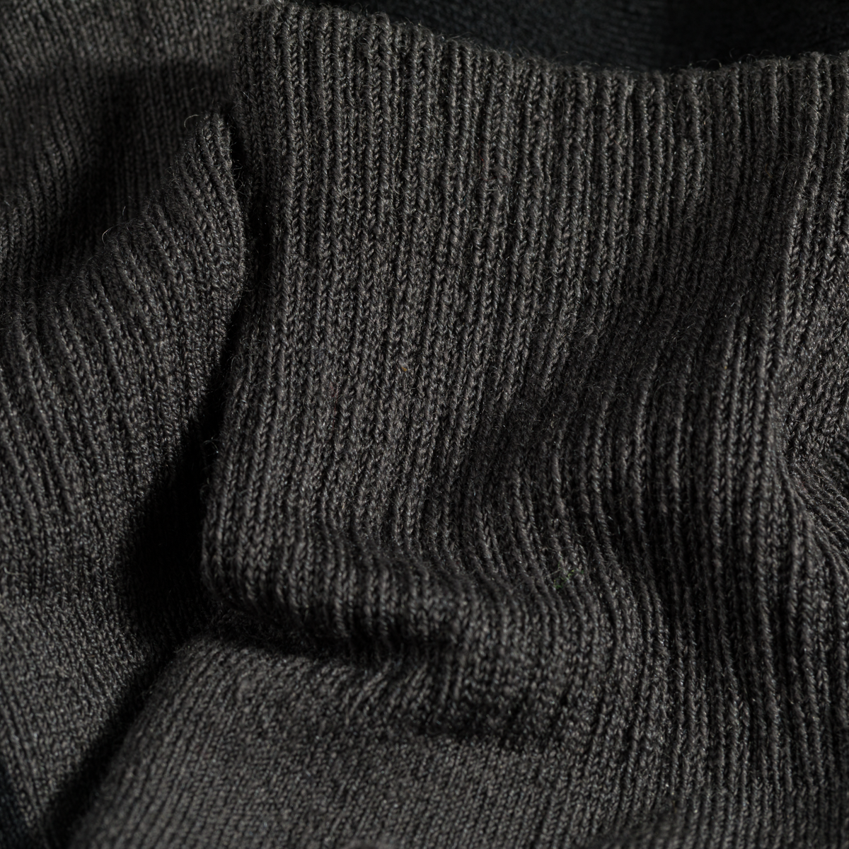 Termo Wool High Socks — Off Black