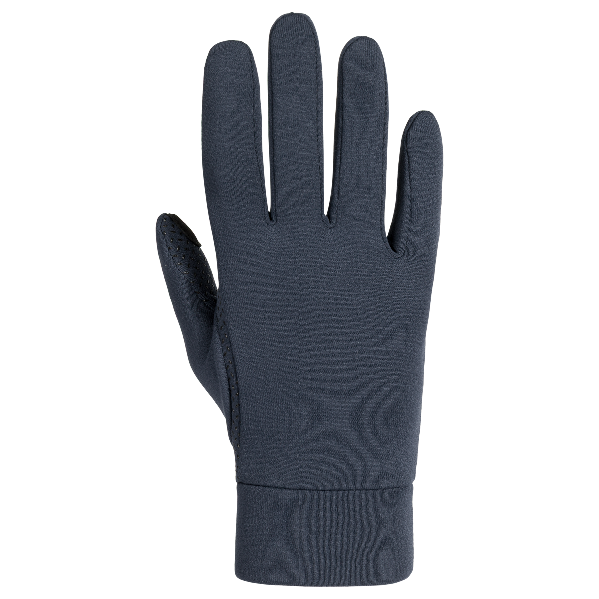 Amiko Fleece Gloves —Grey Navy