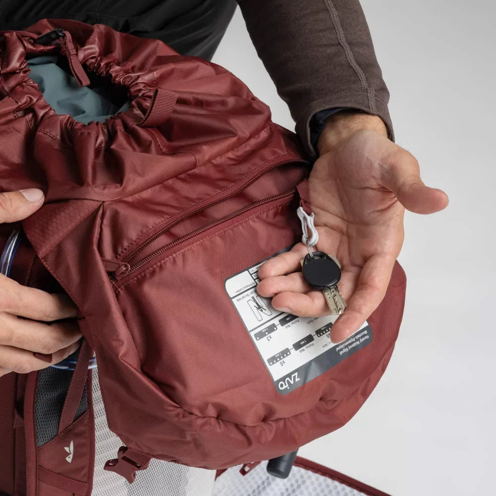 Eksploro 35l Hiking Backpack — Dark Red