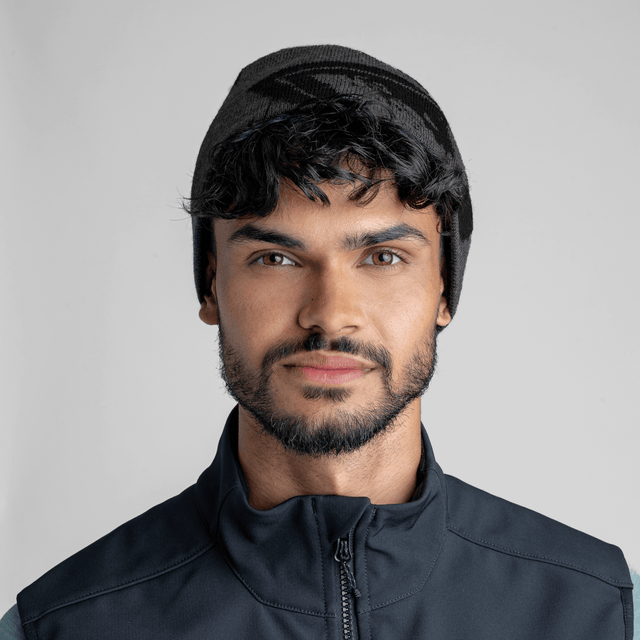 Emblemo Merino Beanie — Dove Grey