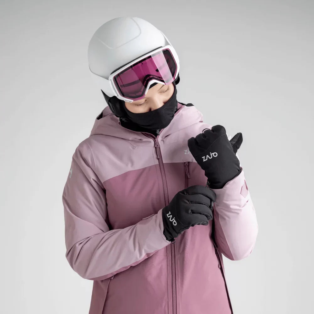 Glacio Insulated Ski Gloves — Black
