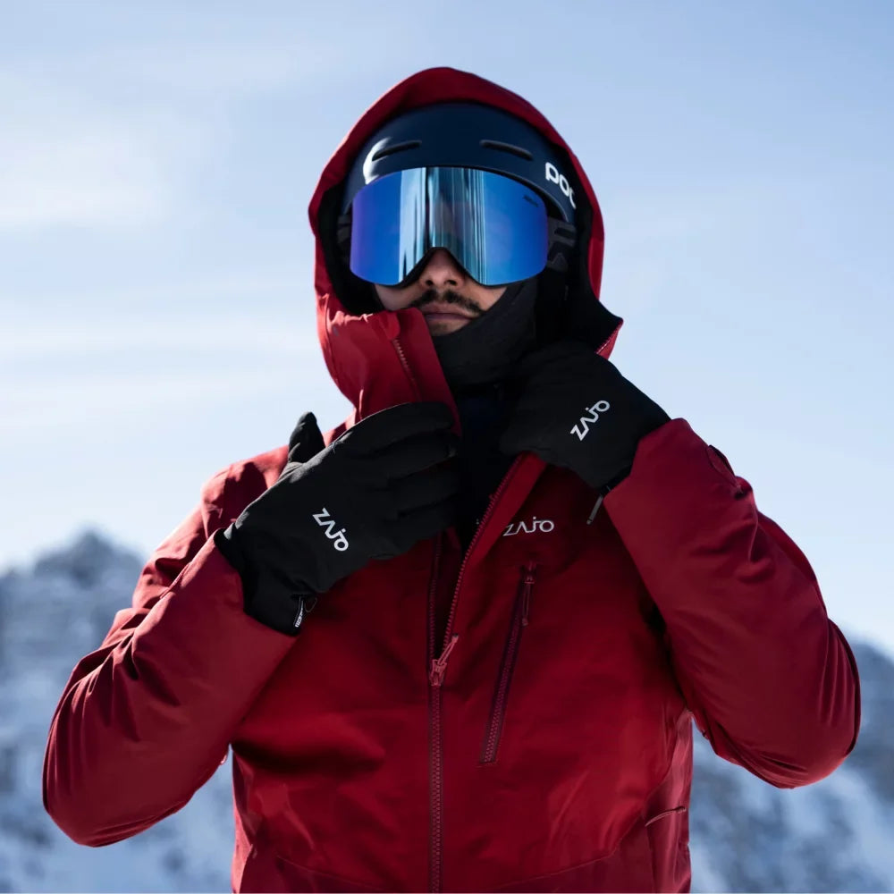 Glacio Insulated Ski Gloves — Black