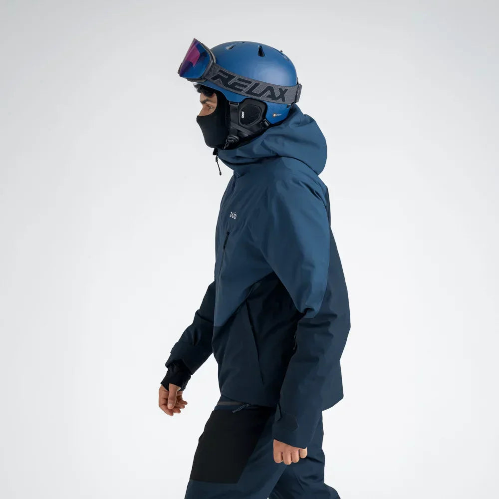Glacio Men's Insulated Ski Jacket — Navy