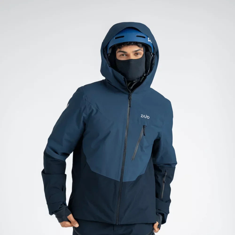 Glacio Men's Insulated Ski Jacket — Dark Red