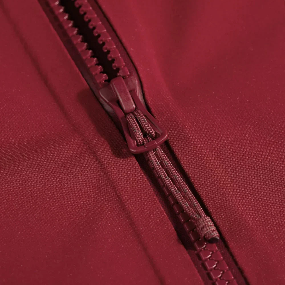 Glacio Men's Insulated Ski Jacket — Dark Red