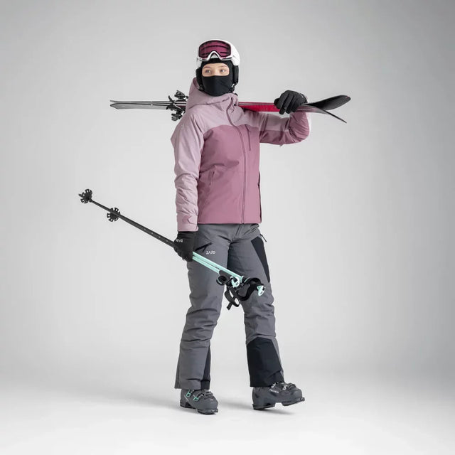 Glacio Women's Insulated Ski Jacket — Light Rose