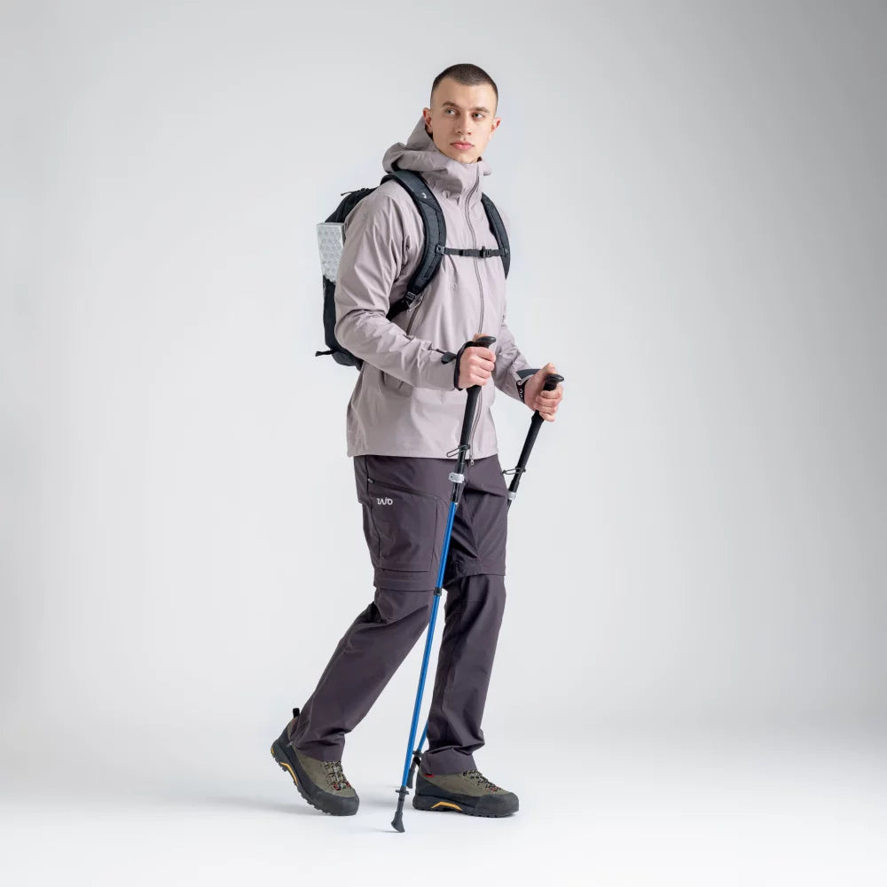 Grimpi Z-Fold Trekking Poles — Navy