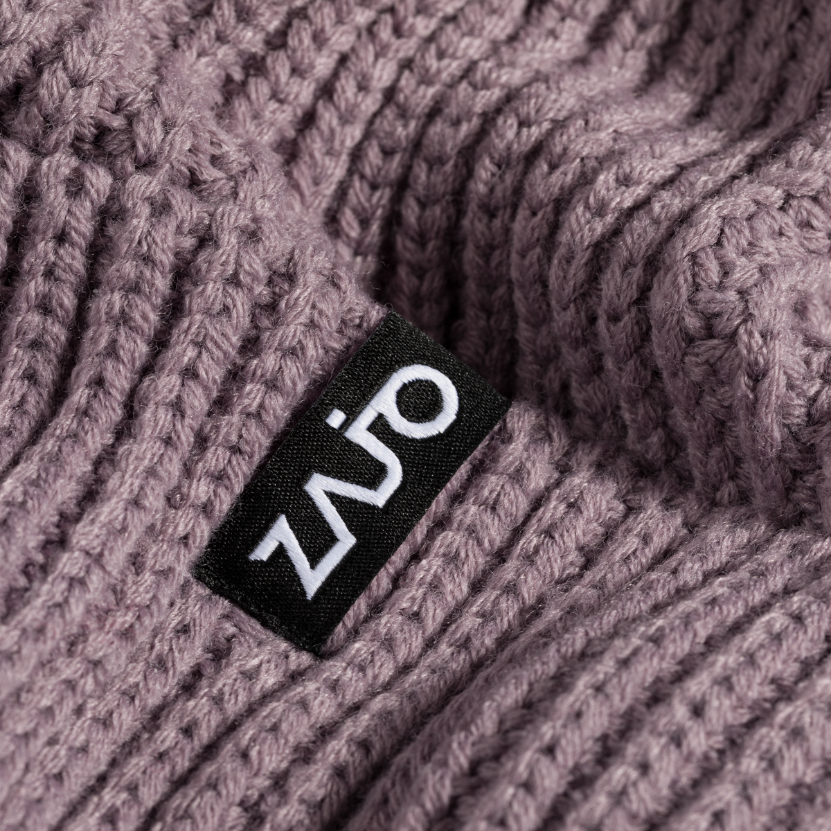 Hela Beanie — Iced Mauve
