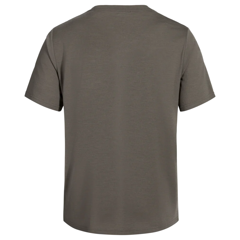 Kora Men's Merino Graphic T-shirt — Falcon Grey Element