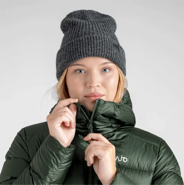 Lana Alpaca Wool Beanie — Beige