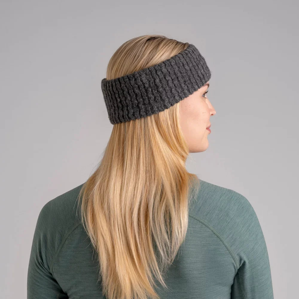 Lana Alpaca Wool Headband — Off White