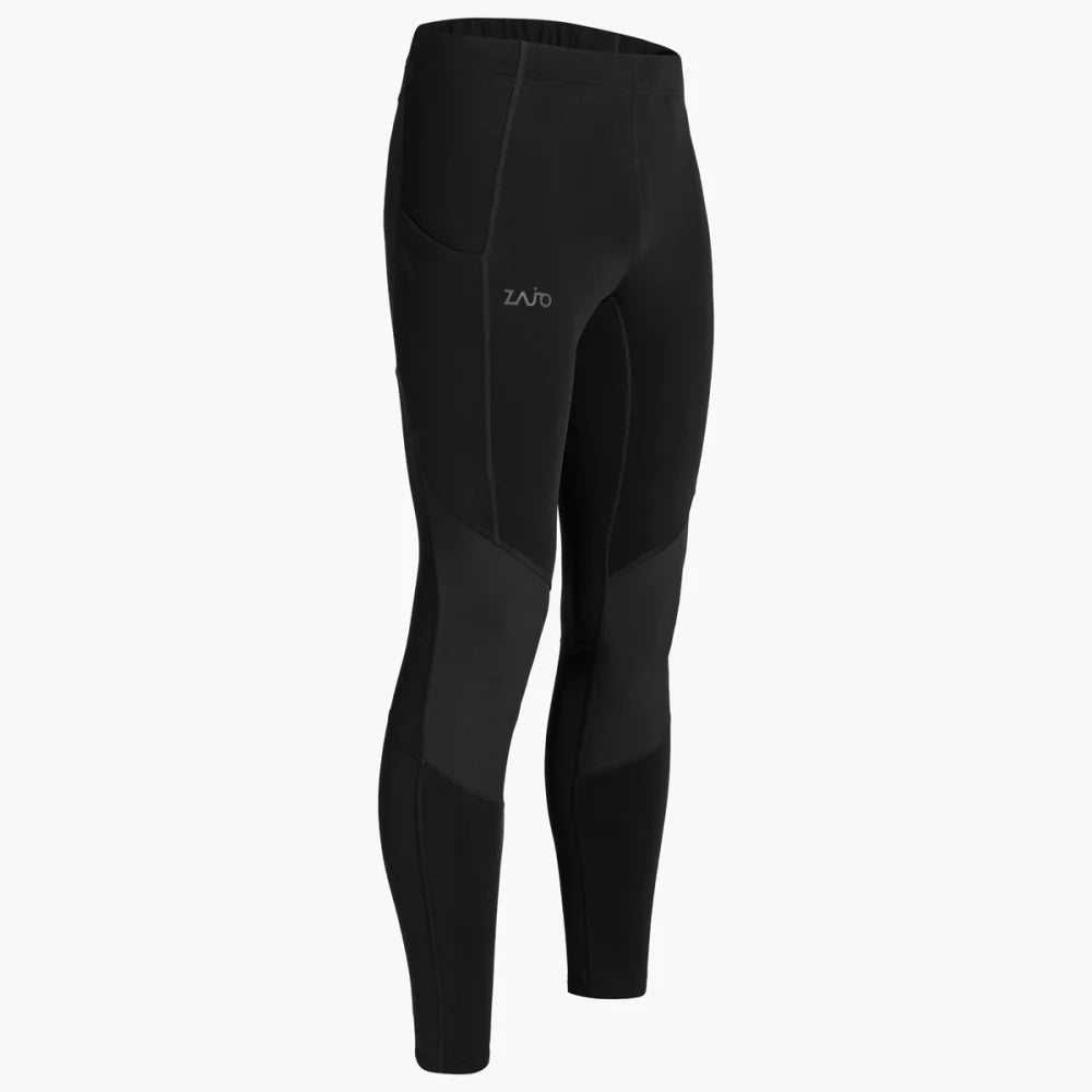 Montaro Men's Thermal Elastic Tights — Black