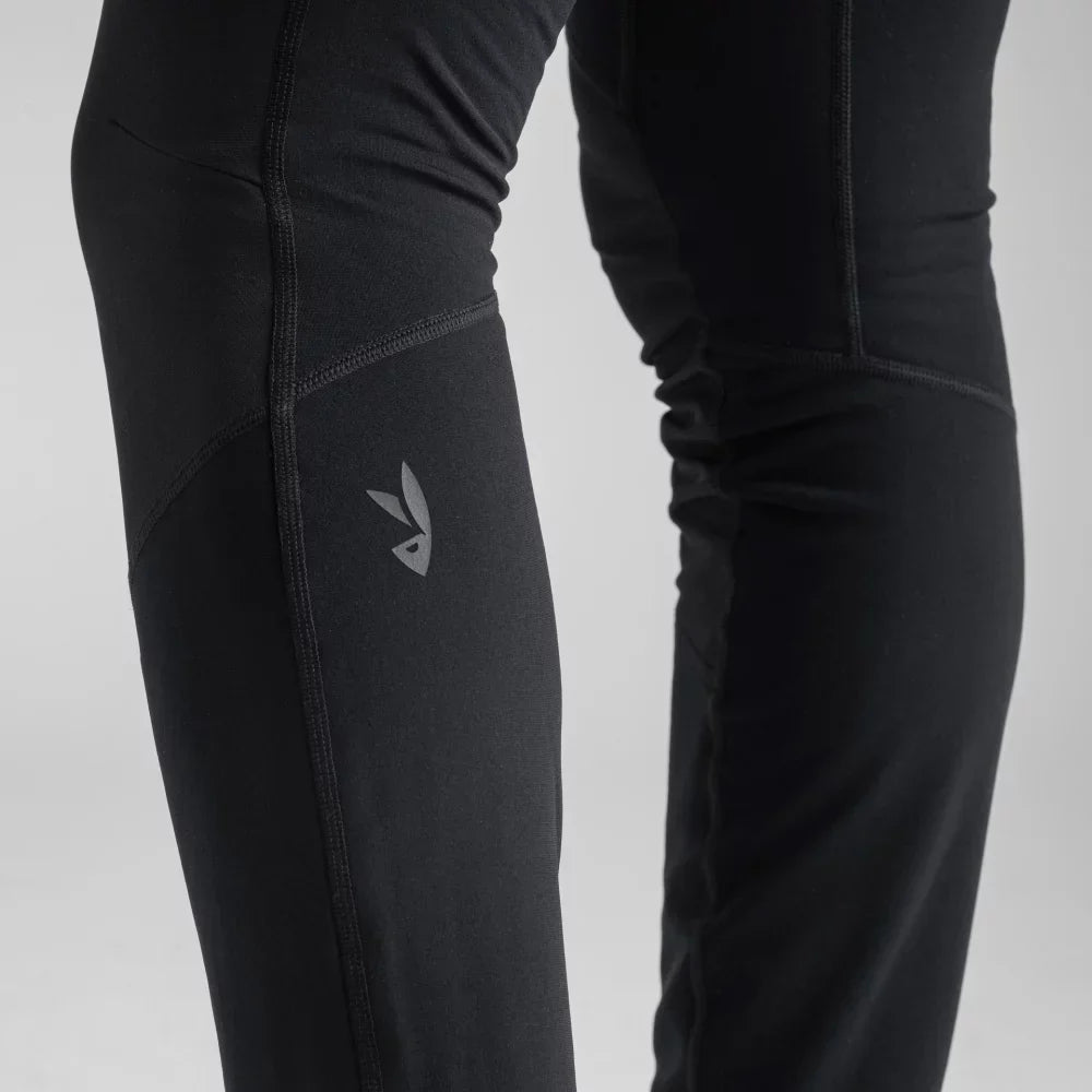 Montaro Men's Thermal Elastic Tights — Black