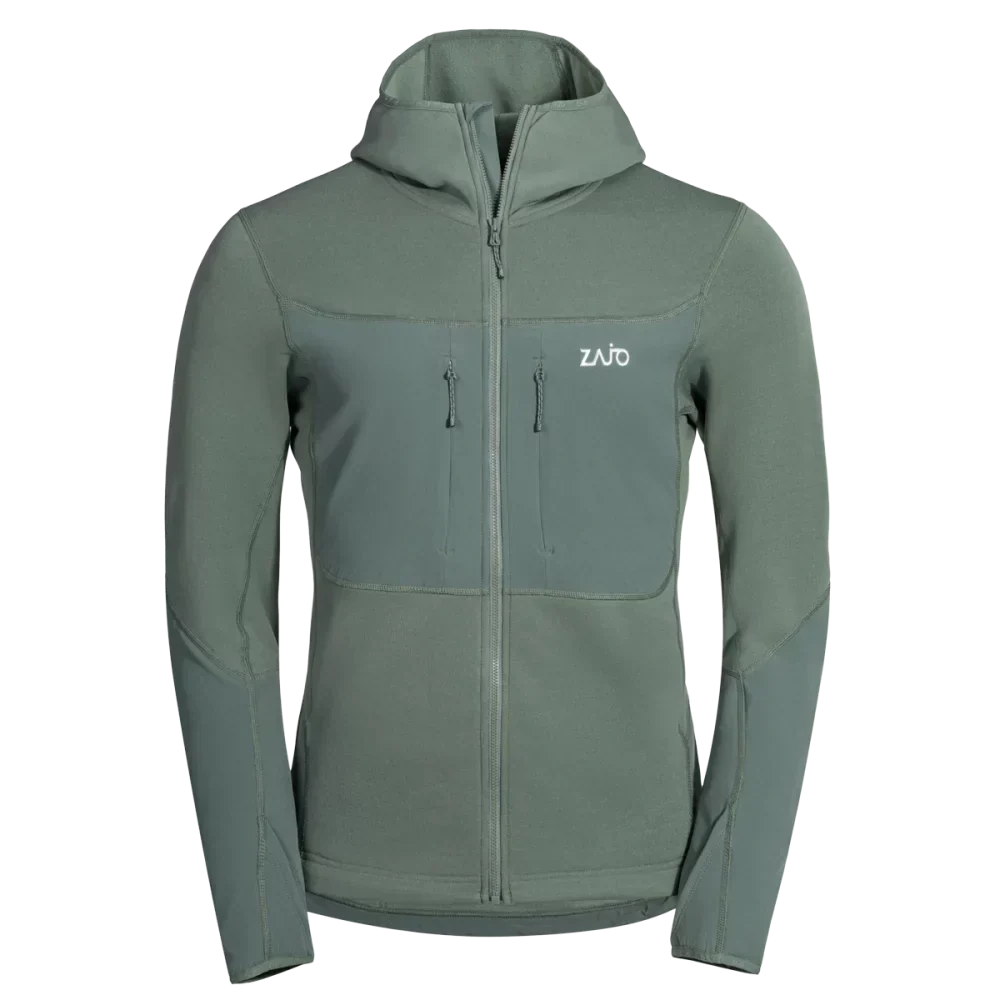 Monto Men's Fleece Jacket — Sage Green