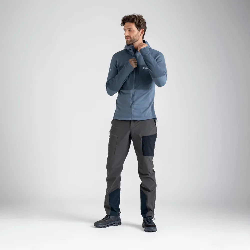 Monto Men's Fleece Jacket — Sage Green