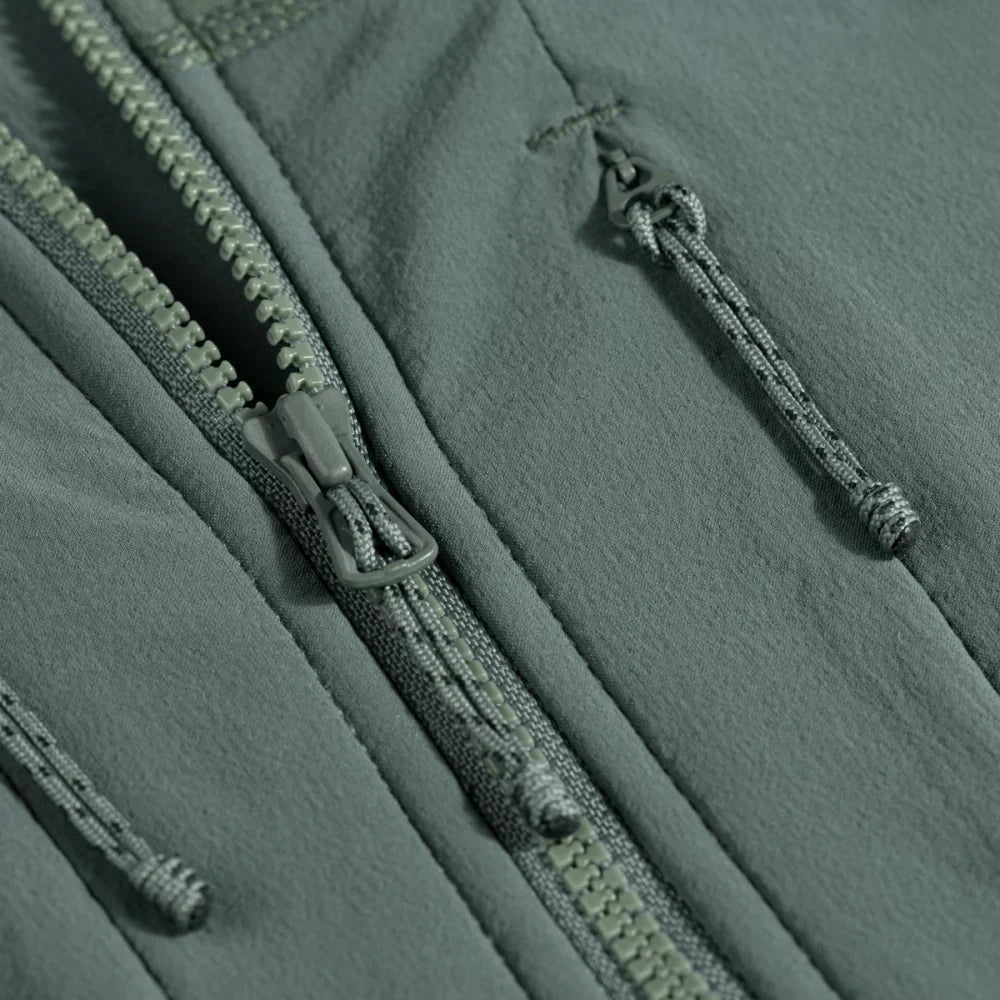 Monto Men's Fleece Jacket — Sage Green