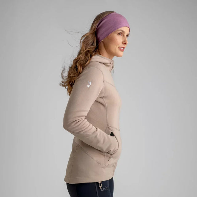 Monto Women's Fleece Jacket — Beige