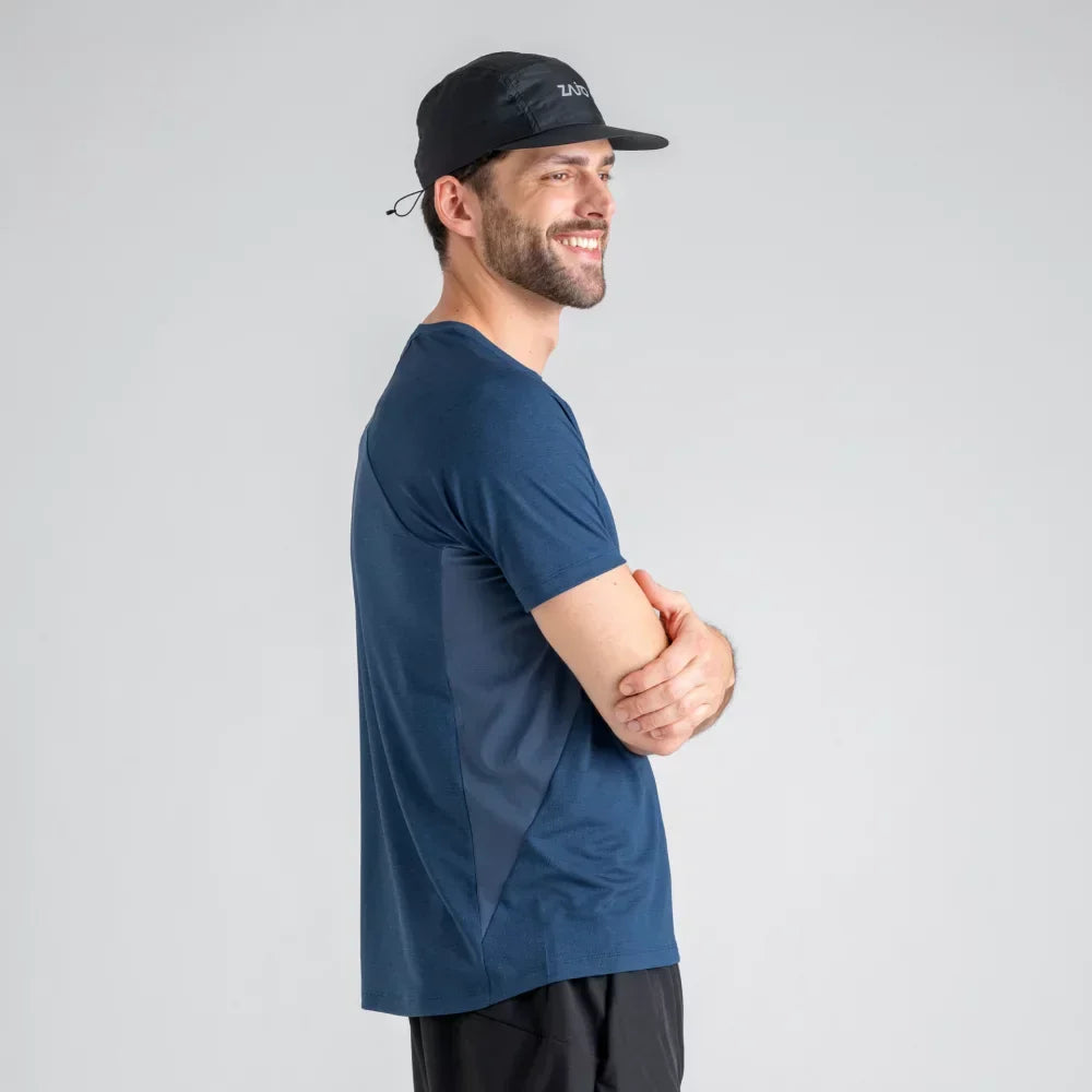Movo Men's Performance T-shirt — Navy