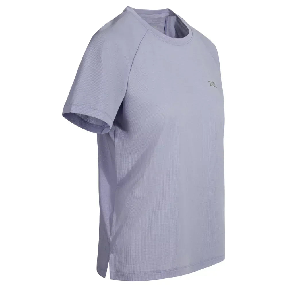 Movo Women's Performance T-shirt — Lila Grey