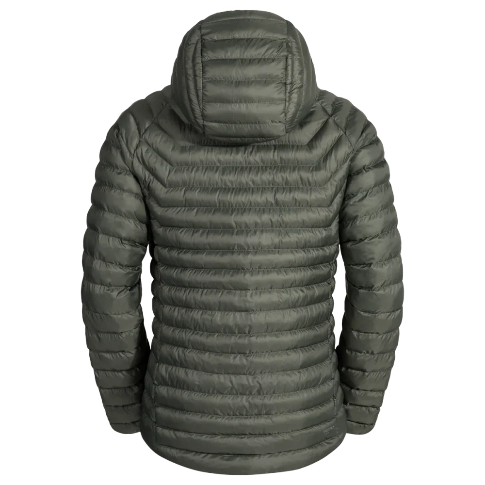 Nubaro Men's Insulated Hooded Jacket — Thyme Green