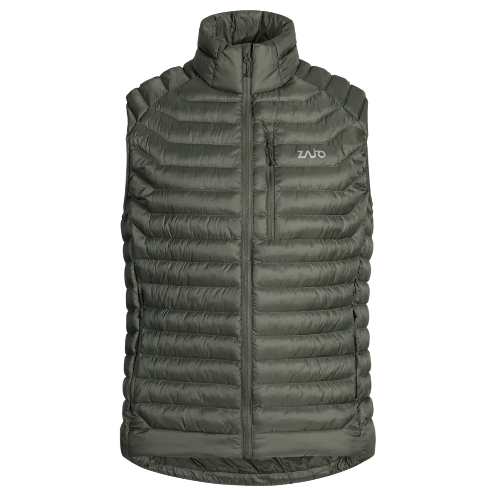 Nubaro Men's Insulated Vest — Thyme Green