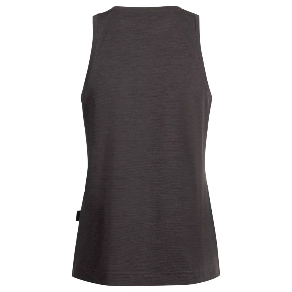 Plumo Women's Merino Light Tank-Top — Espresso