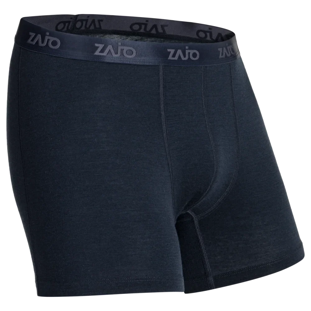 Senti Men's Merino Boxer Briefs — Dark Navy