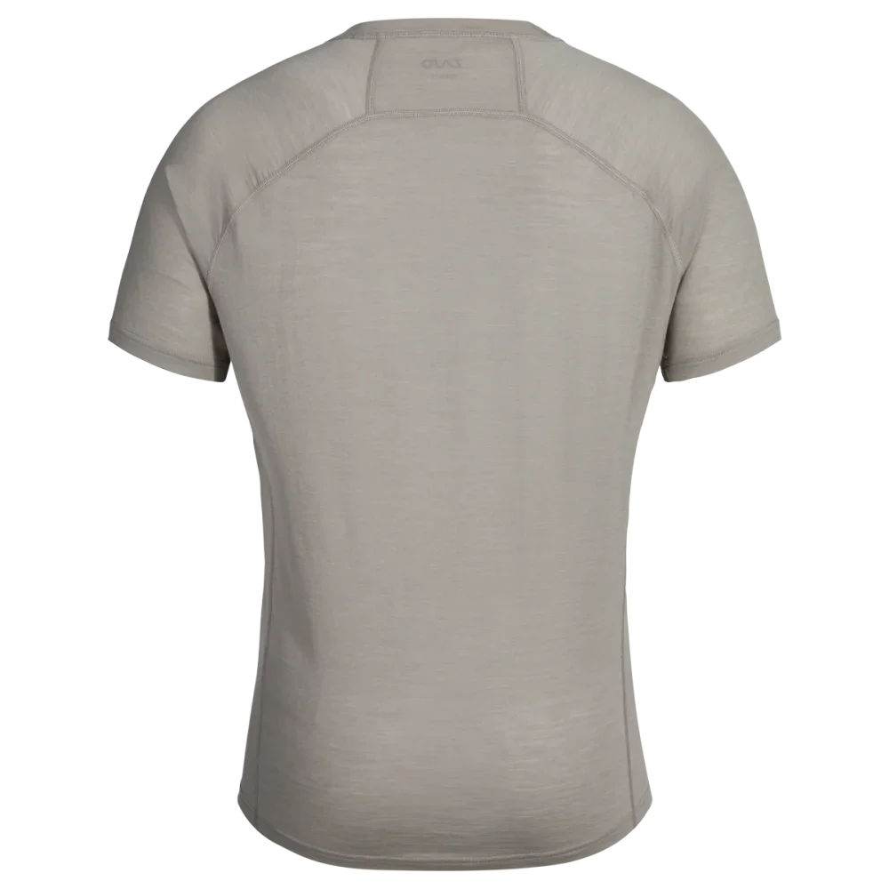 Senti Men's Merino T-shirt — Dove Grey