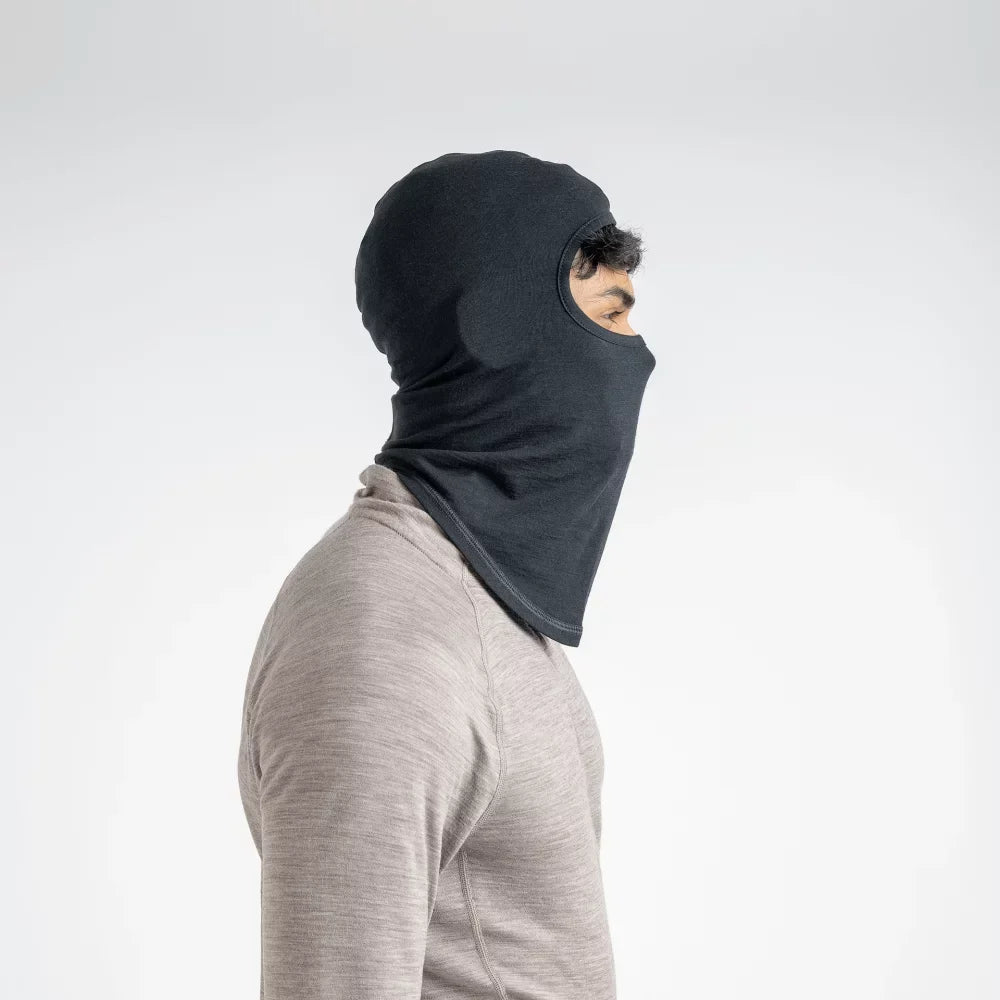 Senti Merino Balaclava — Black