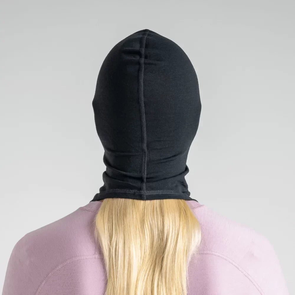 Senti Merino Balaclava — Black