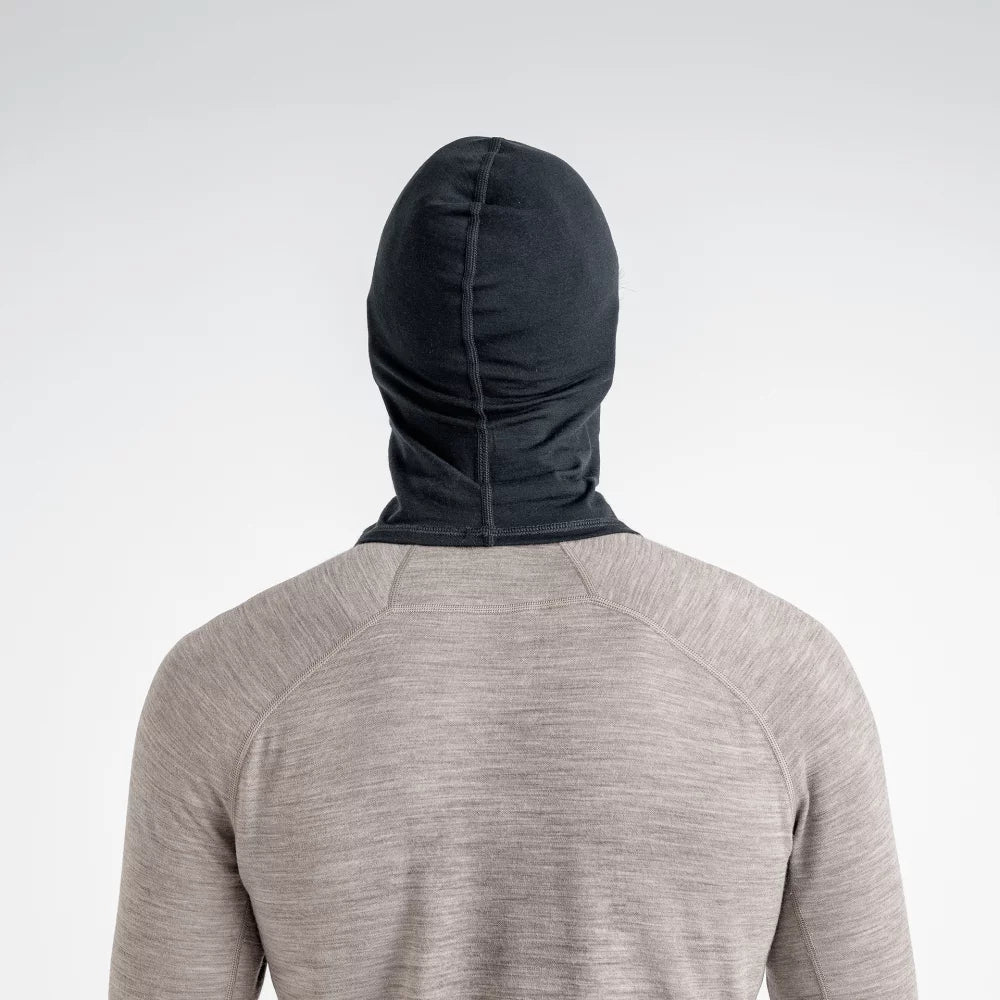 Senti Merino Balaclava — Black