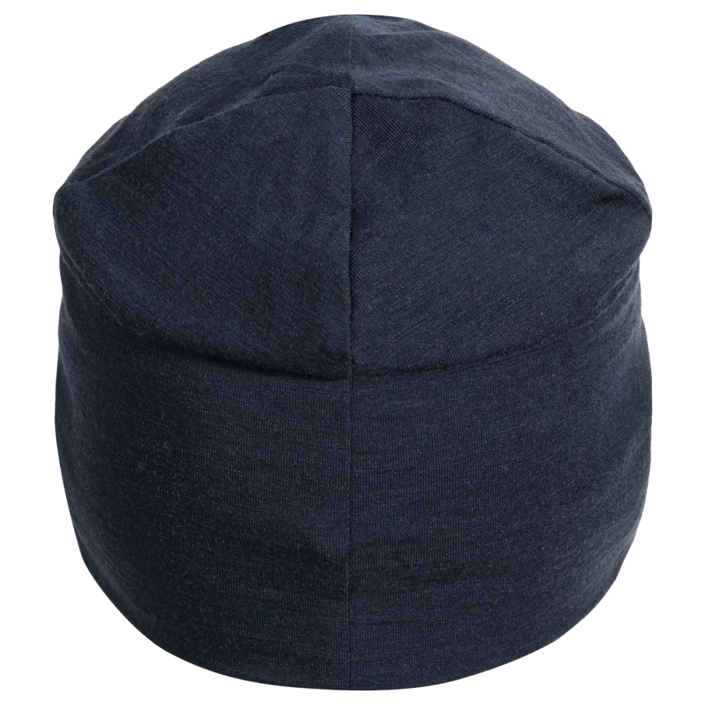 Senti Merino Beanie — Dark Navy