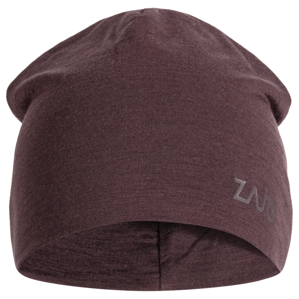 Senti Merino Beanie — Decadent Red