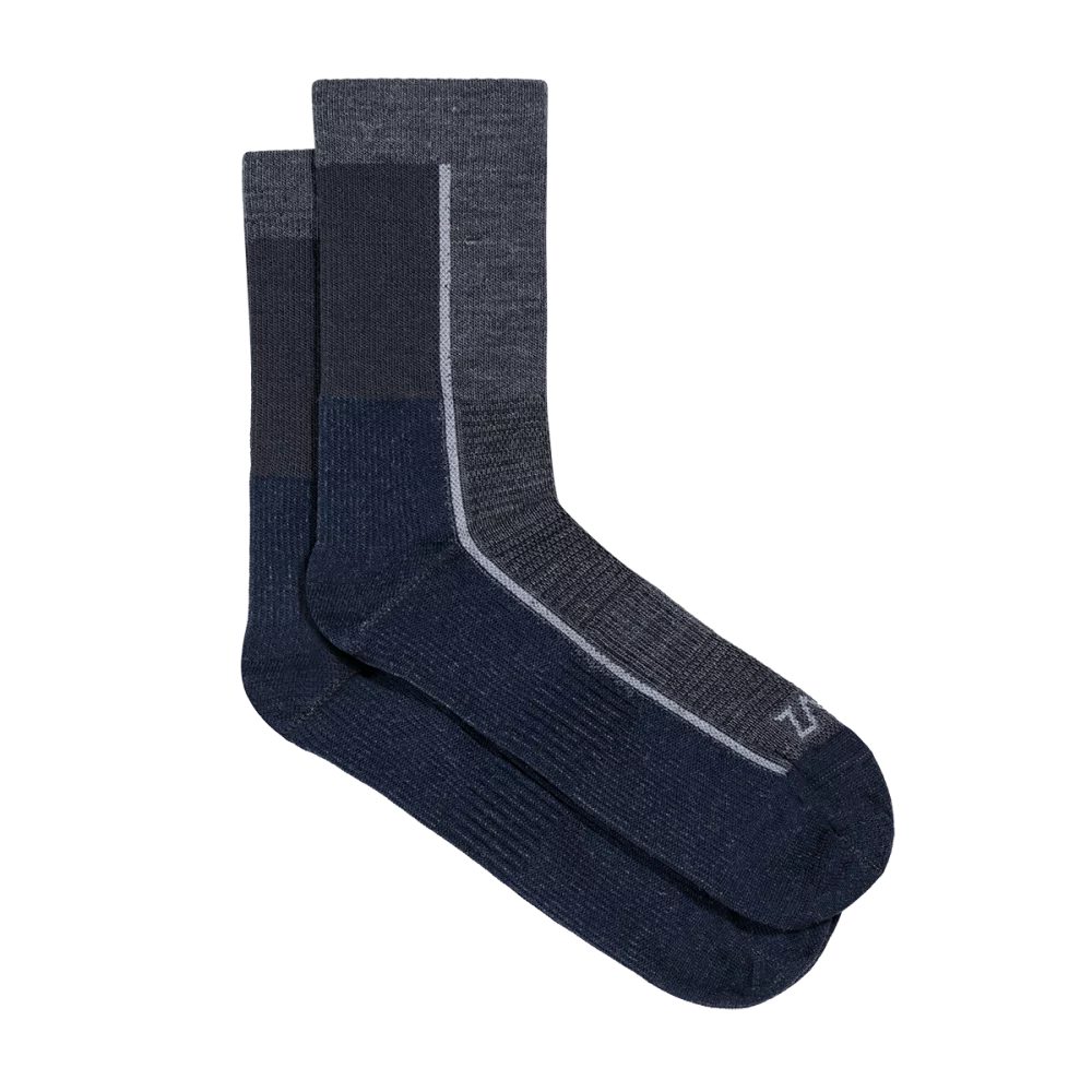 Senti Merino Mid Socks — Navy