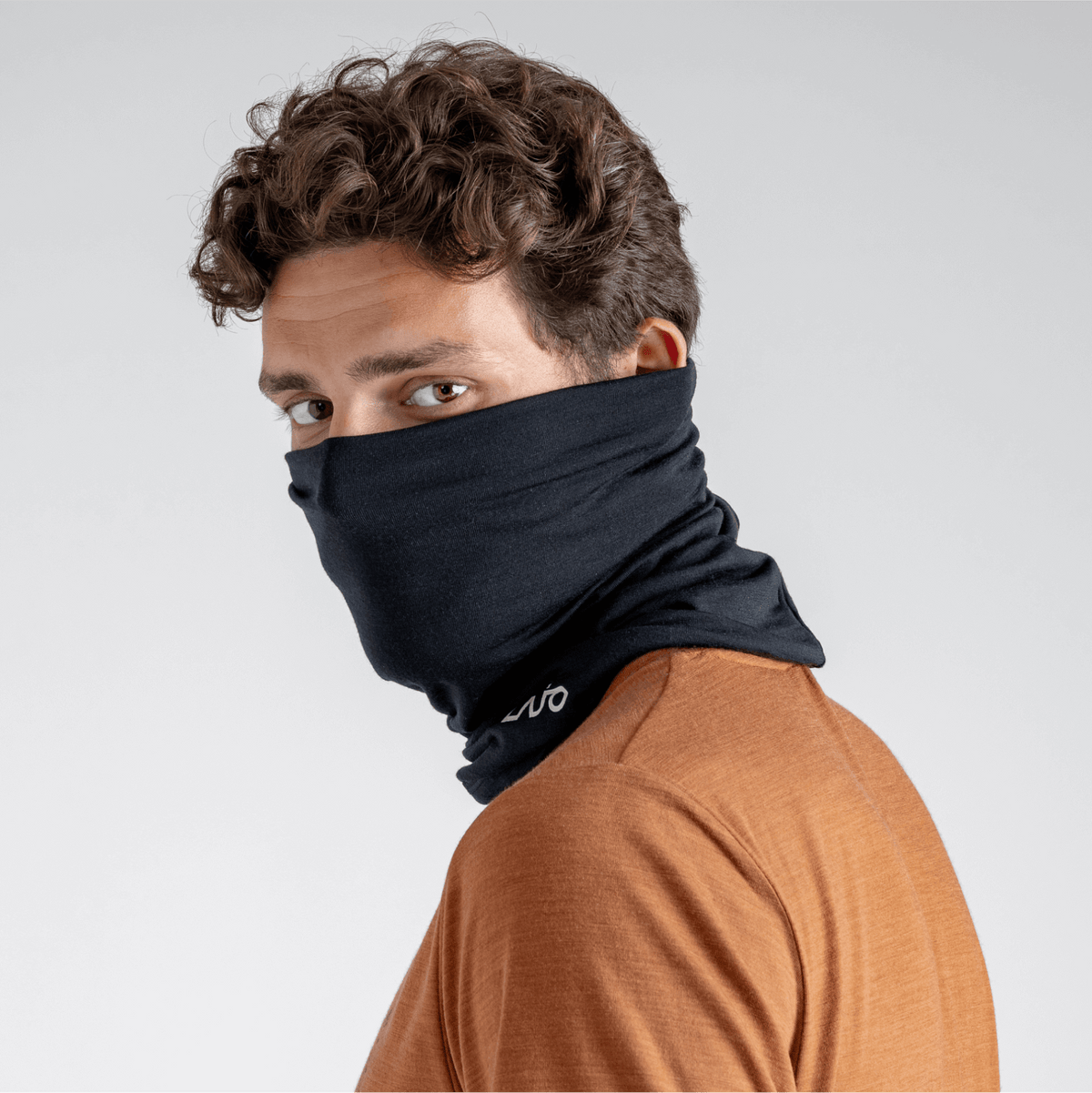 Senti Merino Multifunctional Scarf — Dark Navy