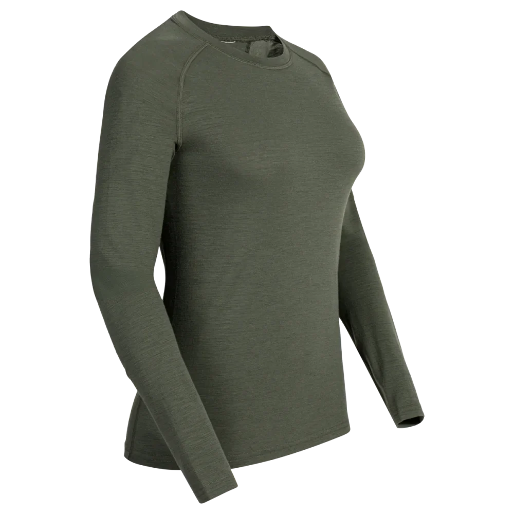 Senti Women's Merino Longsleeve — Thyme Green
