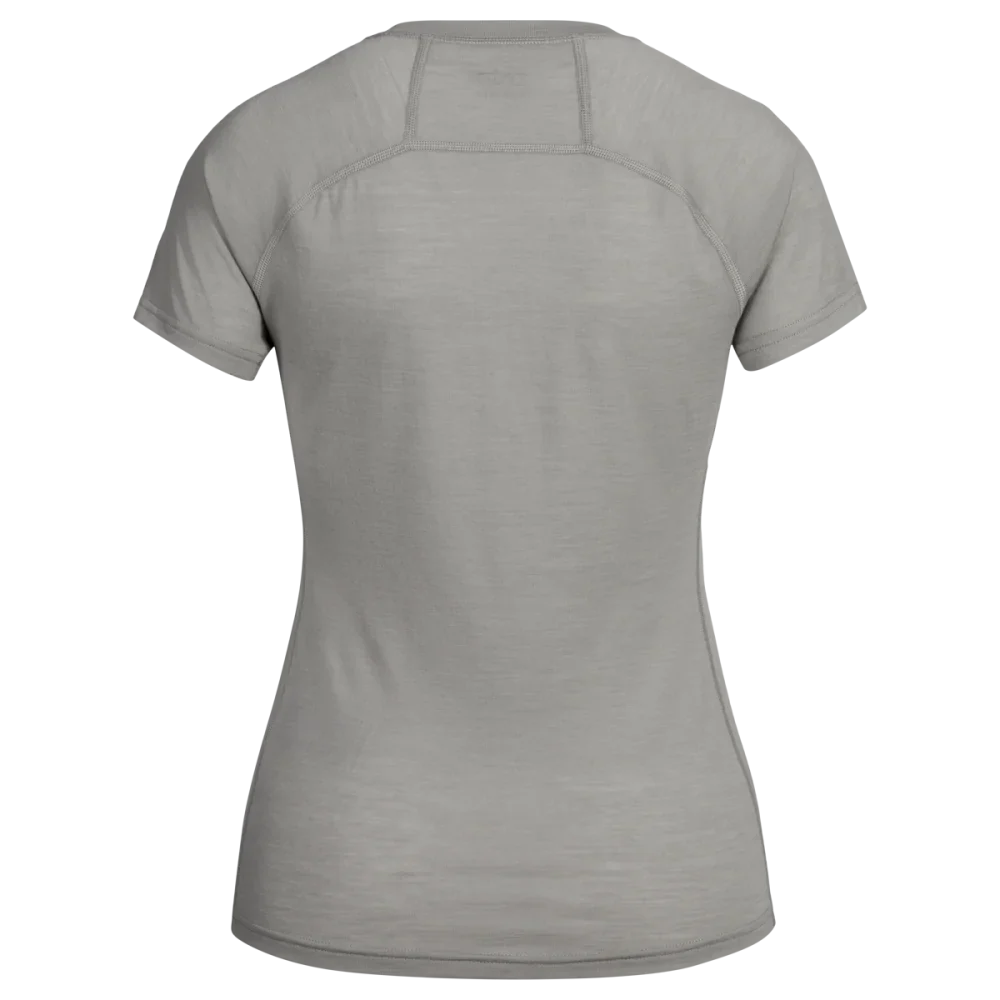 Senti Women's Merino T-shirt — Dove Grey