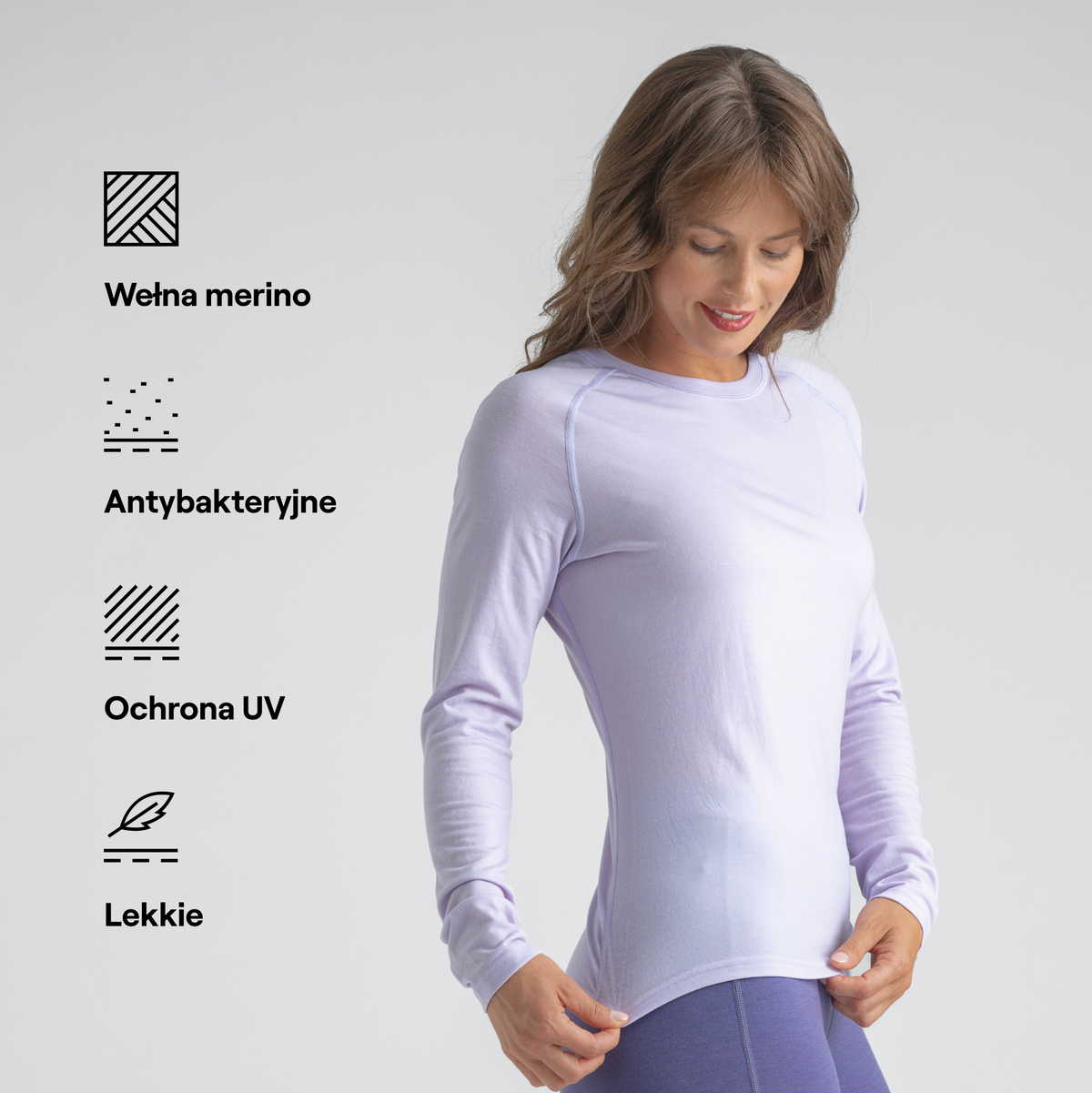 Senti Women's Merino Longsleeve — Dark Navy