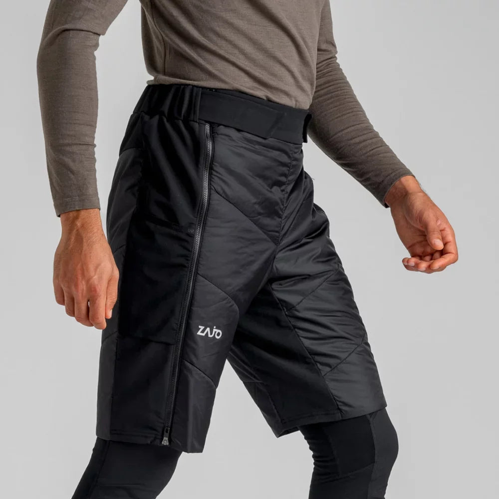 Spiro Men's Insulated Hybrid Shorts — Black