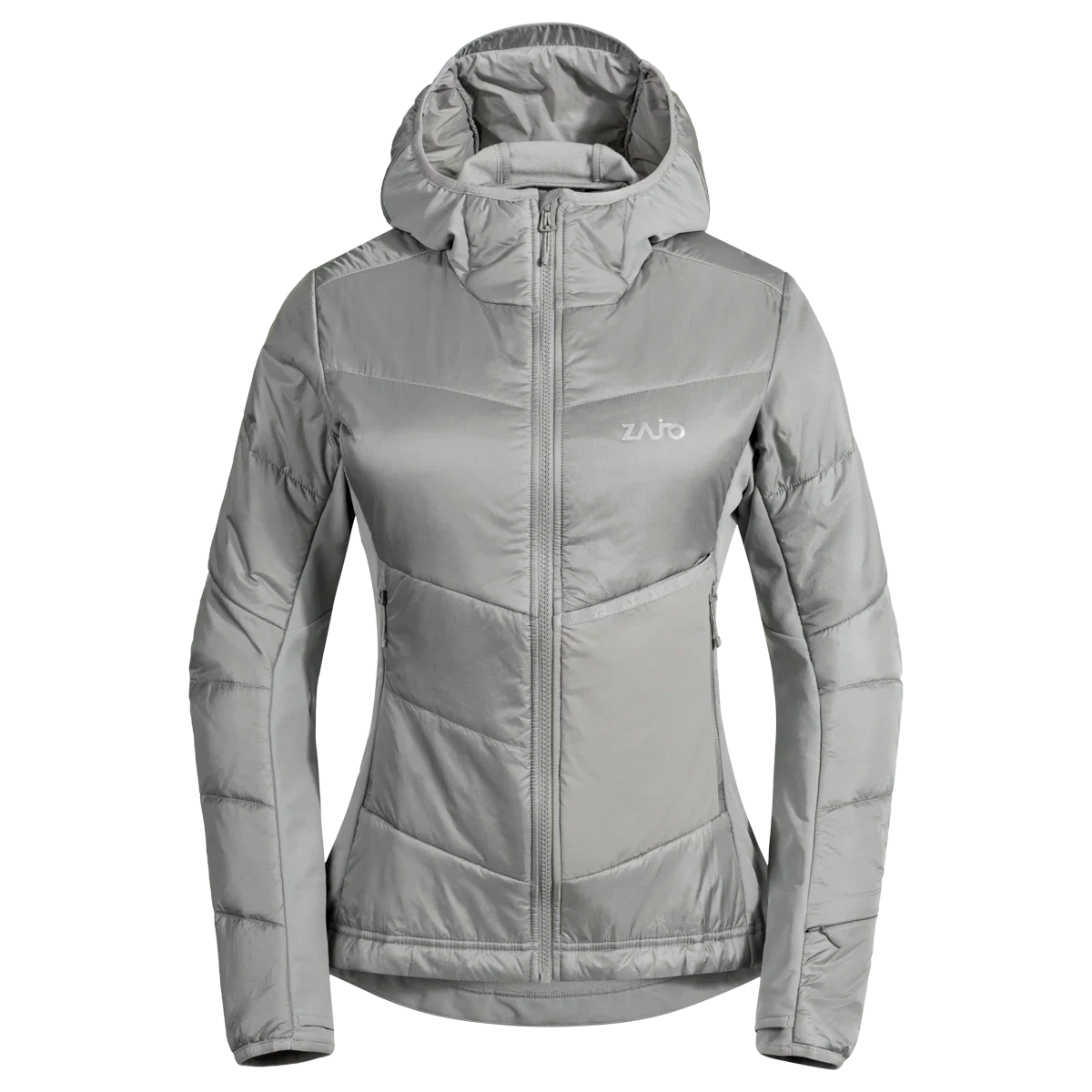 Spiro Women's Insulated Hybrid Jacket — Dove Grey