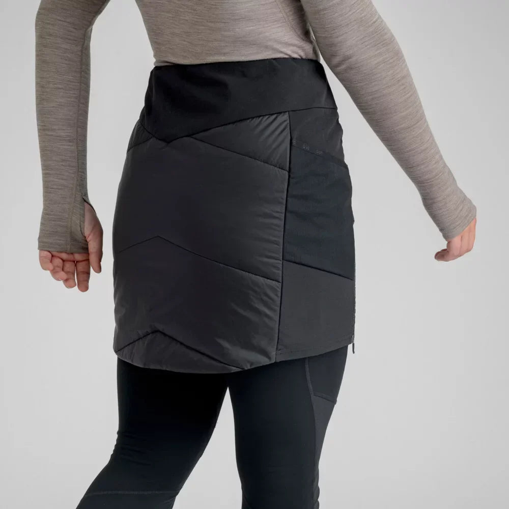 Spiro Women's Insulated Hybrid Skirt — Black