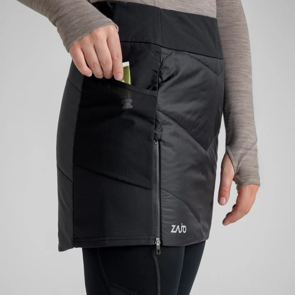 Spiro Women's Insulated Hybrid Skirt — Black
