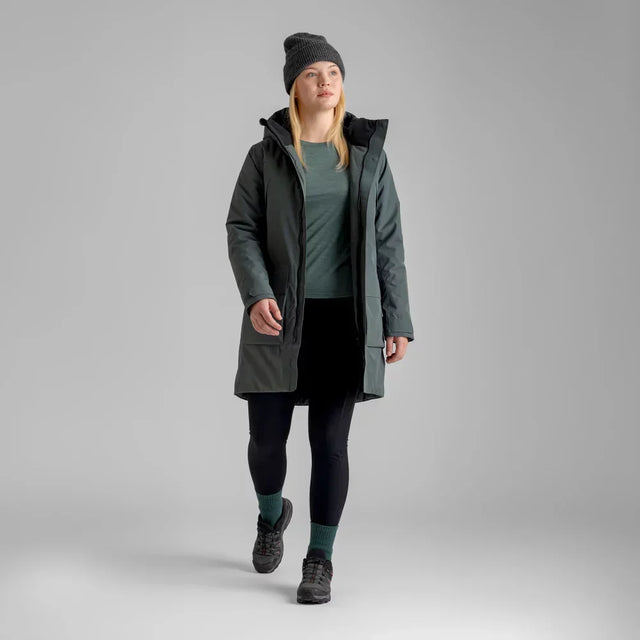 Urbo Women's Insulated Parka — Urban Green