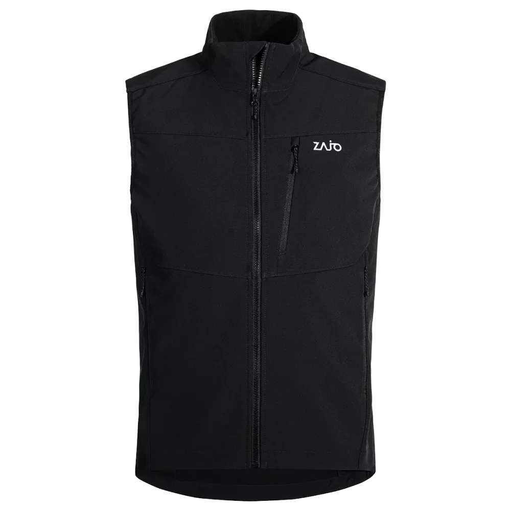 Vento Men's Softshell Vest — Black