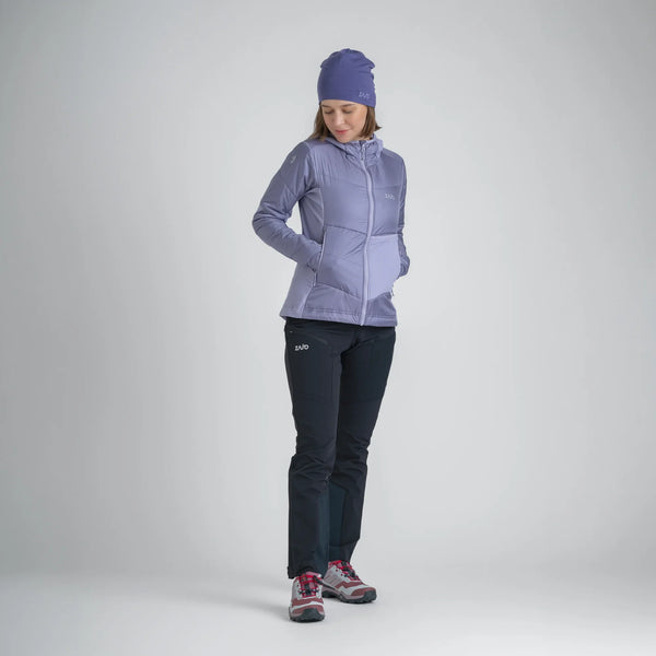 Spiro Women's Insulated Hybrid Jacket — Burned Red