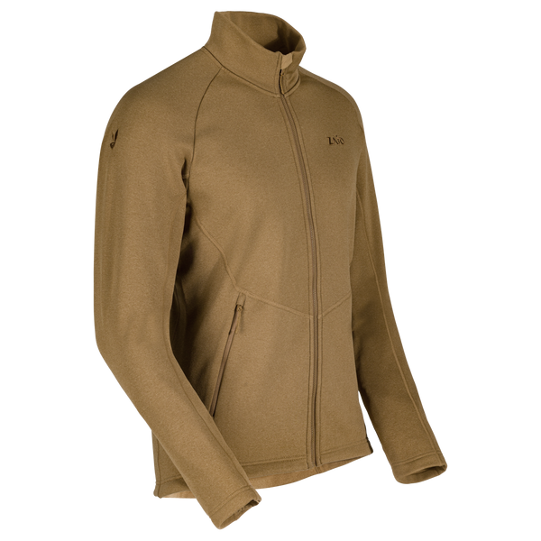 Amiko Men's Fleece Jacket — Golden Brown