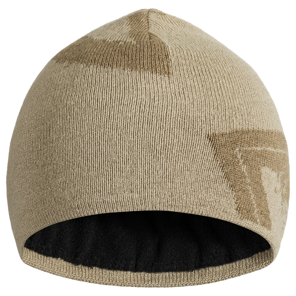 Emblemo Merino Beanie — Beige